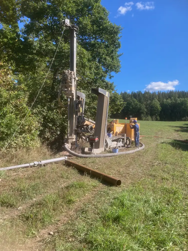 Borrning vattenbrunn 3