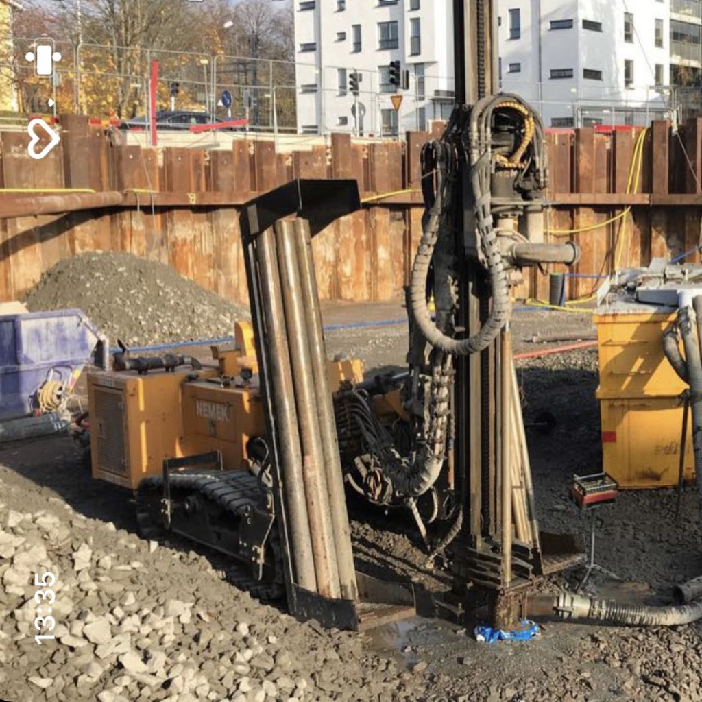 Energiborrning flerhål